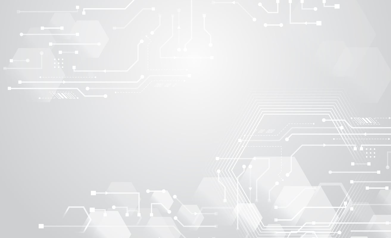 grey circuit background