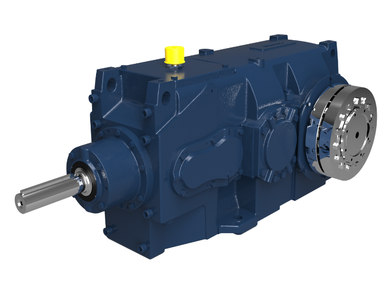 Hansen P4 hollow shaft industrial gearbox supported for repair and rebuild services