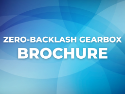zero-backlash gearbox brochure