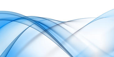 Abstract blue wave background on white stock photo